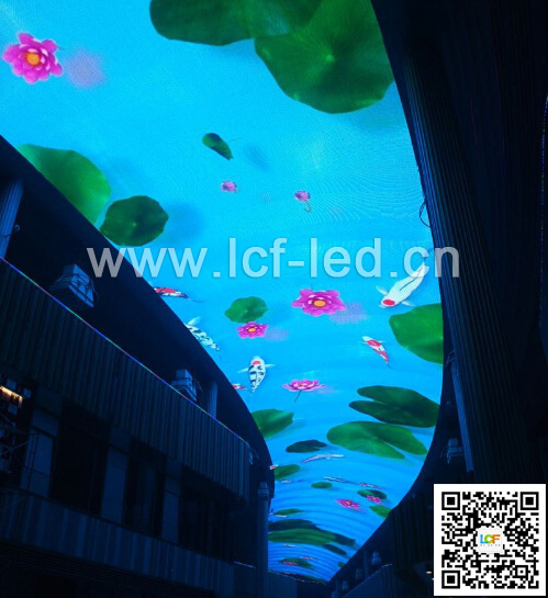 LED天幕效果图